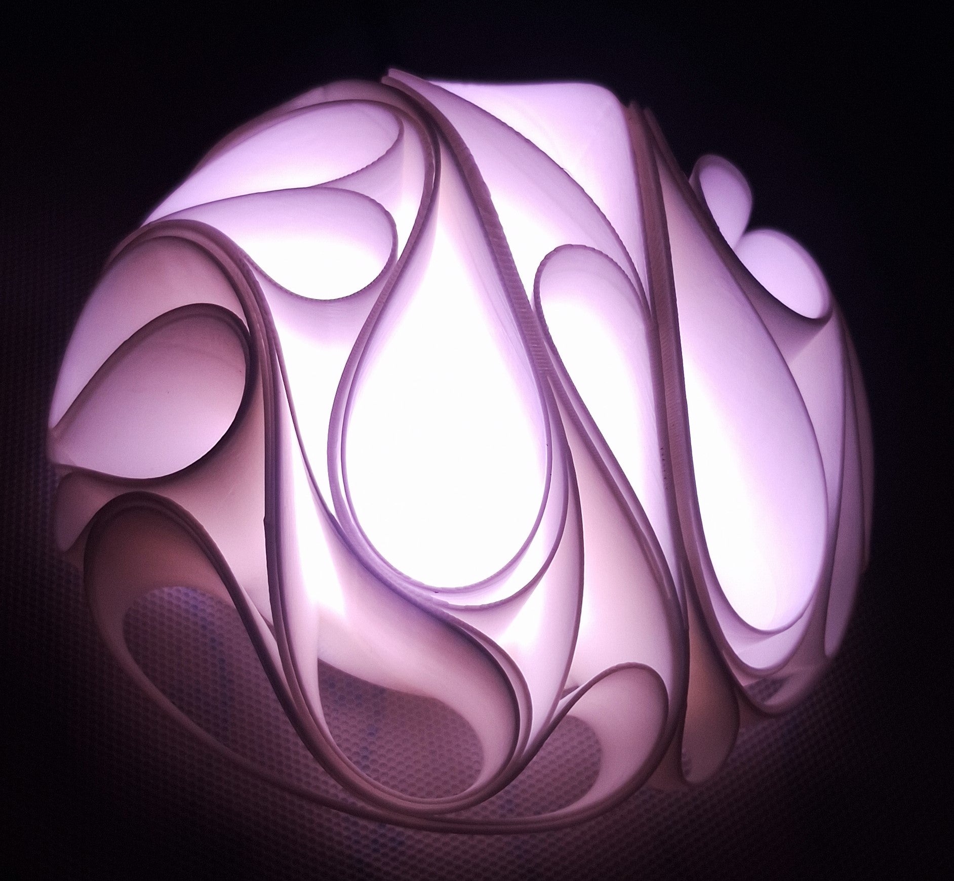 Curvas orgánicas lamp