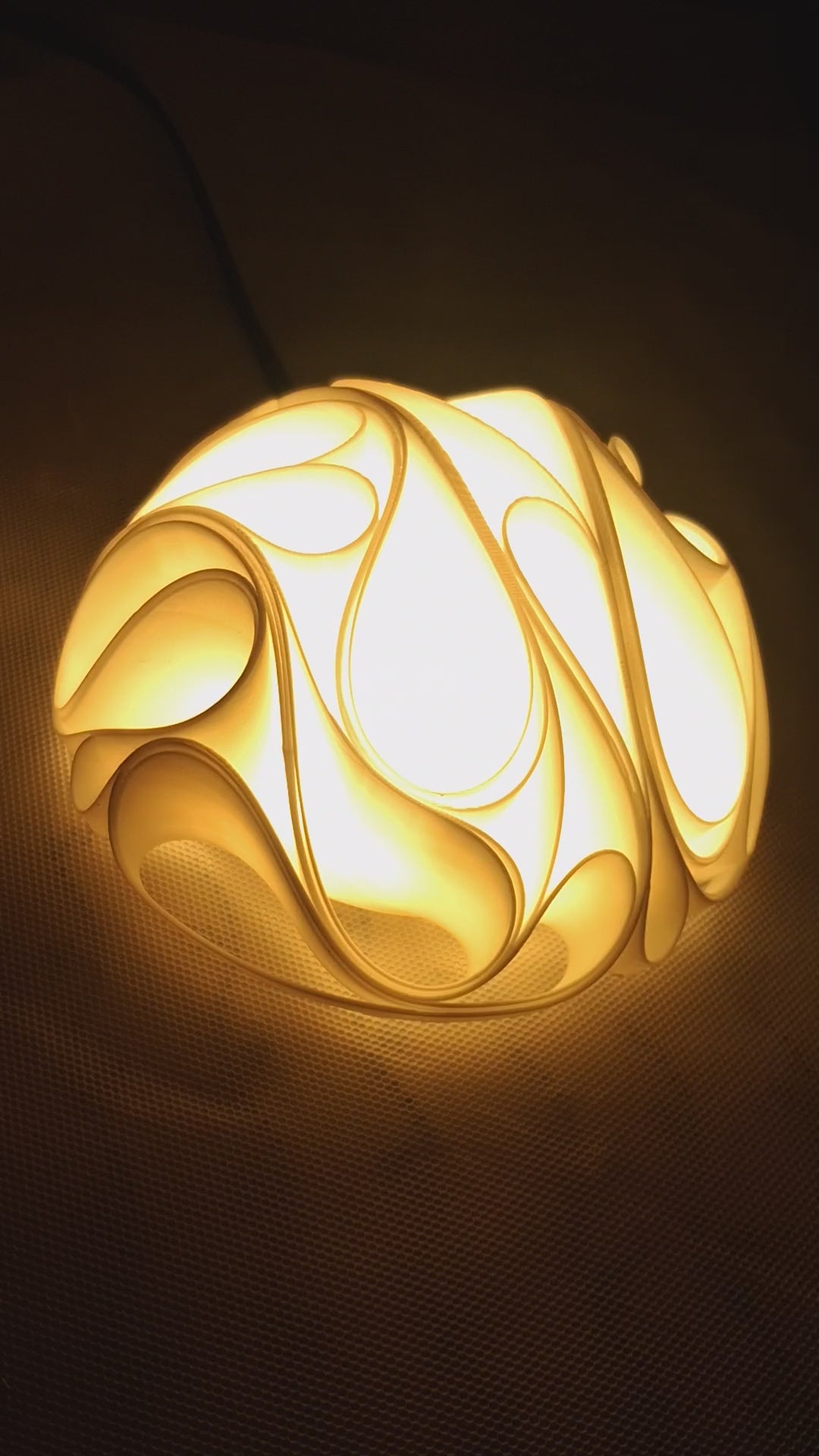 Curvas orgánicas lamp