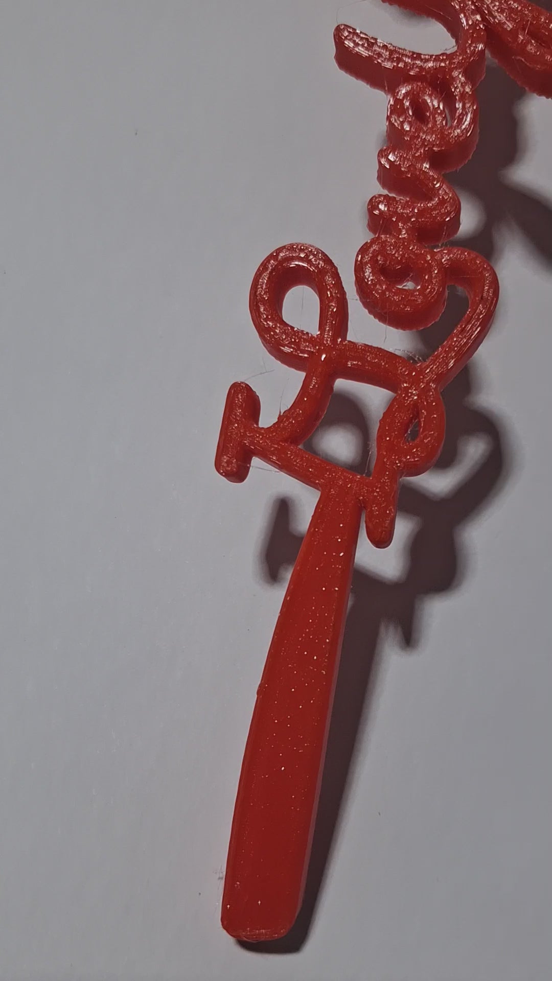 3D printed rose "I LOVE YOU "