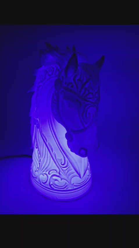 horse night lamp
